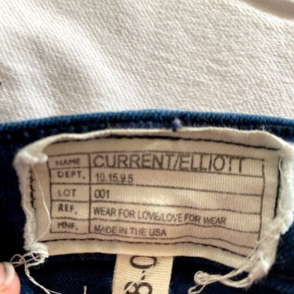 Current/Elliot The Ankle Skinny - Sapphire Cheetah - Picture 6 of 11